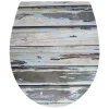 WELLWATER WC-Sitz »Holz«, Duroplast, Oval, Mit Softclose-Funktion 5