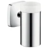 Hansgrohe Zahnputzbecher »Puravida«, Metall/Keramik/Messing, Verchromt 7
