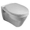 Villeroy & Boch Wand WC »Festival«, Flachspüler, Alpinweiß, Mit Spülrand 5