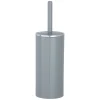 Wenko WC-Garnitur »Inca«, Kunststoff, Grau/chromfarben 5