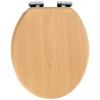 Wenko WC-Sitz »Buche Natur«, MDF, Oval, Mit Softclose-Funktion 7