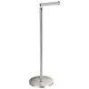 Wenko Stand-WC-Garnitur »2in1«, Edelstahl, Matt, Silberfarben 7