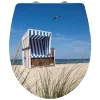 Wenko WC-Sitz »Strandkorb«, Duroplast, Oval, Mit Softclose-Funktion 7