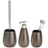 Wenko Bad-Accessoire-Set »Marrakesh«, Keramik, Glänzend, Braun 5