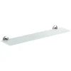 Wenko Wand-Glasablage »Cuba«, Zinkdruckguss/Glas, Chromfarben 7