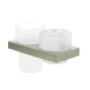 TIGER Zahnbürstenhalter »Items«, Edelstahl/Zamak/Glas, Edelstahlfarben 7