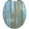 SANITOP-WINGENROTH WC-Sitz »Treibholz High Gloss«, Mit Holzkern, Oval, Mit Softclose-Funktion 5