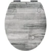 SANITOP-WINGENROTH WC-Sitz »High Gloss Holzromantik«, Mit Holzkern, Oval, Mit Softclose-Funktion 7