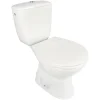 SANITOP-WINGENROTH Stand-WC-Komplettset »Laguna«, Tiefspüler, Weiß, Mit Spülrand 7