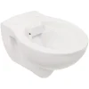 AquaSu® Wand WC, Tiefspüler, Weiß, Mit Spülrand 7