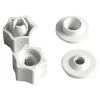 SANITOP-WINGENROTH WC-Sitz-Befestigung »Speedy«, Kunststoff, Grau 5