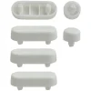 WELLWATER WC-Sitz-Puffer, Kunststoff, Weiß 5