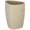 Wenko Zahnputzbecher, Keramik, Beige, Rund 5