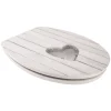 Sitzplatz® WC-Sitz »High Gloss«, Mit Holzkern, Oval, Mit Softclose-Funktion 7