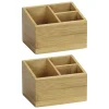 Wenko Organizer, Bambus, Braun 7