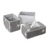 Roba Feuchttücherbox »Little Stars«, Polyester/baumwolle, Grau 5