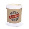 Franz Müller Wäschebehälter, 60 L, Jute/Baumwolle, Beige/weiß 7