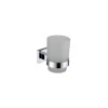 WELLWATER Glashalter »Ferrara«, Glas, Transparent/chromfarben 5