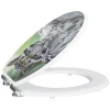 WELLWATER WC-Sitz »Schneeleopard«, Mit Absenkautomatik 7