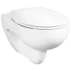 Geberit Wand-WC-Komplettset »Renova«, Tiefspüler, Weiß, Spülrandlos 7