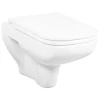 CORNAT Wand WC »ADRIA«, Tiefspüler, Weiß, Spülrandlos 7