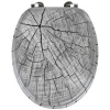 Wenko WC-Sitz »Wood«, MDF, Oval 5