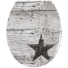 Wenko WC-Sitz »Star«, Duroplast, Oval 7
