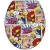 Wenko WC-Sitz »Pop-Art«, Duroplast, Oval, Mit Softclose-Funktion 7