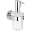 Grohe Seifenspender »Essentials«, Metall/Glas, Glänzend, Chromfarben 7
