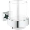 Grohe Glas »Essentials Cube«, Metall/Glas, Chromfarben 7