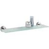 Wenko Glasablage »Bosio«, Edelstahl/Glas, Edelstahlfarben 5