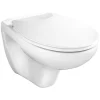 CORNAT Wand WC »Alpha«, Tiefspüler, Weiß, Mit Spülrand 7