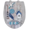 Wenko WC-Sitz »Beach«, Thermoplast, Oval, Mit Softclose-Funktion 7