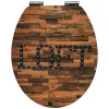 Wenko WC-Sitz »Loft«, MDF, Oval, Mit Softclose-Funktion 5